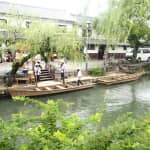 Beautiful streetscape in Kurashiki Bikan Historical Quarter